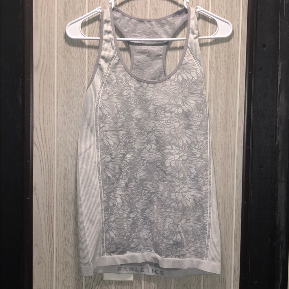 Fabletics racerback fitted tank